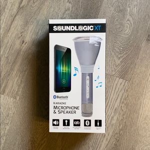 Bluetooth karaoke microphone & speaker